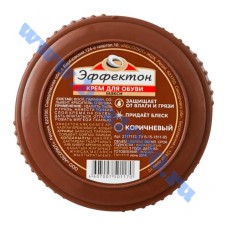 Крем обувной корич. "ЭФФЕКТОН" Макси (100г.)