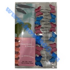 Штора д/ванной комнаты "Shower Curtain" 180х180см. №305 или 452
