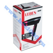 Фен для волос 1200Вт, 2 скорости "Leben" НТ-1200 №259126
