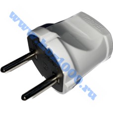 Эл.вилка прямая "Makel" 6A/250V пр.Китай №366 Эл.вилка прямая "Makel" 6A/250V пр.Китай №366