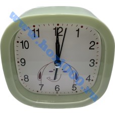 Будильник "Quartz Alarm Clock" 12х12см. №77-3