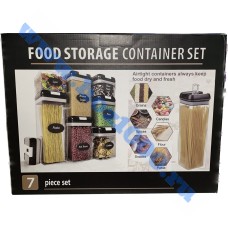 Набор контейнеров для сыпучих продуктов "Food Srorage" 7пр.