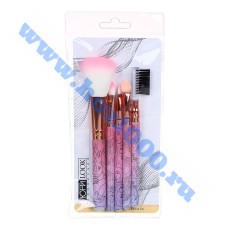 Набор кистей для макияжа 5шт. "ЮниLook" №357249