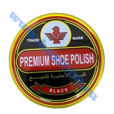 Крем для обуви "Premium Shoe Polish" черный 80гр. №737
