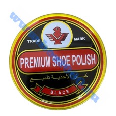 Крем для обуви "Premium Shoe Polish" черный 40гр. №736