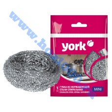 Губка спиральная стальная Мини "York"
