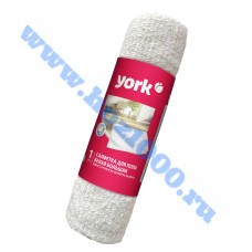 Салфетка для пола хлопковая, белая в рулоне "York" 260г. (60х80см.)