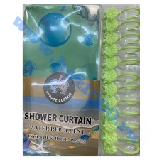 Штора для ванной комнаты 180х180см. "Shower Curtain" №718