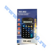 Калькулятор мал. 11х6см. от батареек 2АА, №KK-402