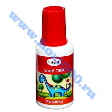 Клей ПВА "ГАММА Мультики" 20гр. №586045