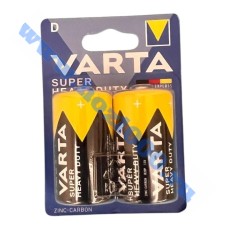 Батарейки бол. R20 "Varta" (2шт.)