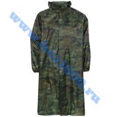 Плащ-дождевик камуфлированный ПВХ. ( XL )