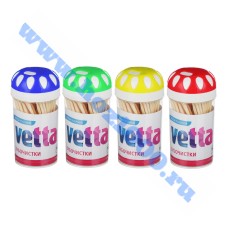 Зубочистки "Vetta" 100шт. (12 банок) №437241