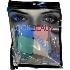Набор спонжей для лица 4шт. "Look Beauty" №1071