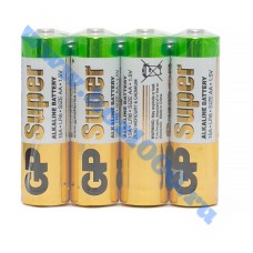 Батарейка миз. AAА LR03 "GP" (4шт.) алкалин. 1/24