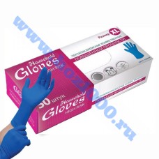 Перчатки хозяйственные "GLOVES" 25пар. размер "XL"