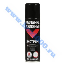 Аэрозоль от комаров "Рефтамид-Экстрим" 150мл. Черный