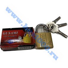 Замок "GUSAMI" (золотой) 32мм.