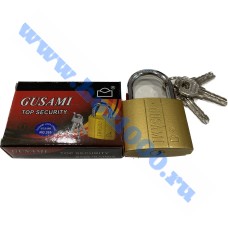 Замок "GUSAMI" (золотой) 50мм.