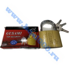 Замок "GUSAMI" (золотой) 63мм.