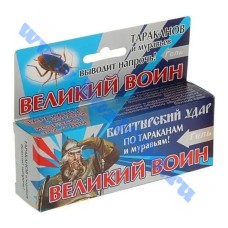 Гель от тараканов "Великий Воин" 80гр.