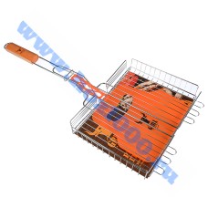 Решетка гриль+опахало "Grillboom" 65х(26х30х4)см. №104005