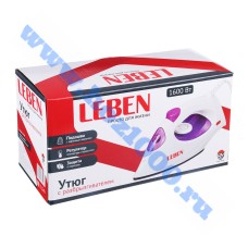 Утюг с разбрызгивателем 1600Вт. подошва-тефлон "Leben" №249002